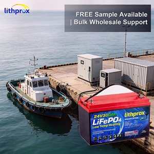 Batterie marine à cycle profond à semi-conducteurs robuste 24V 300AH avec BMS intelligent RS485, 6000+ cycles, 10 ans de garantie, CE RoHS LAF2430 Marine Deep - Product Image 4