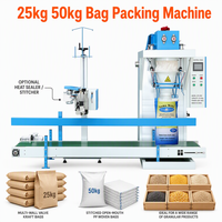 Machine d'emballage de sacs de 25 kg et 50 kg, Machine d'ensachage de 25 kg, Corps de machine de nettoyage de silo à dégagement rapide SUS304 de 5 à 50 kg