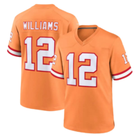 Grosir Jersey Sepak Bola Amerika Bordir Tampa Bay 2026 Baru 2 Egbuka 13 Evans 7 # Irving 6 Mayfield 12 Williams 12 Brady