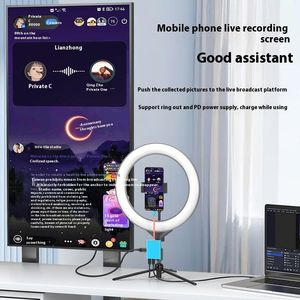 4 in 1 USB <b>C</b> Hub 3.0 Multi-Function <b>Type</b> <b>C</b> HDTV <b>Adapter</b> Converter 4K HDTV SD Docking Station ABS Laptop Charging Data Cable - Product Image 6