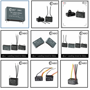 Condensateur de démarrage de moteur CABO CBB61 de haute qualité E163532 450VAC, certifié <span class=keywords><strong>IEC</strong></span> <span class=keywords><strong>61071</strong></span>, 0,1-15µF, classe de protection TUV S3 - Product Image 3