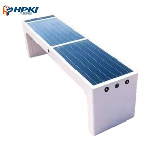 Asientos de alta calidad para asientos solares hepu, <span class=keywords><strong>bancos</strong></span> de jardín al aire libre alimentados por células solares inteligentes - Product Image 3