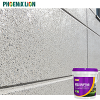 Peinture à base de pierre naturelle pour murs extérieurs en béton, effet granit texturé sable, écologique, séchage rapide, fourniture directe usine OEM