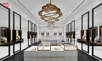 Vitrine de bijouterie haut de gamme Offre Spéciale, vitrine en bois et en verre pour comptoir de bijouterie