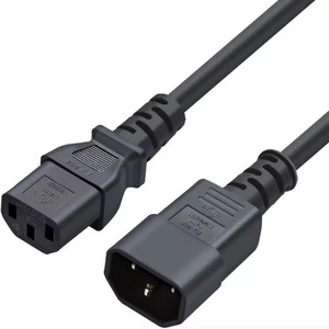 Cable de alimentación Shengshitong C13 a C14, enchufe de extensión para servidor estándar nacional de cobre puro - Product Image 1