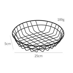 Panier à frire noir du fabricant, écologique, rond, outil de cuisine et de restauration pour la présentation de snacks, idéal pour le <span class=keywords><strong>camping</strong></span> - Product Image 3