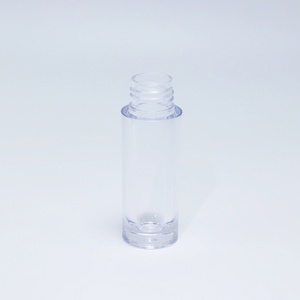 Stock New All <b>Clear</b> Round 8ML 7ML Empty Lip <b>Gloss</b> Wand Tube Container Big Brush Applicator Plastic Lipgloss Bottle Tubes No Logo - Product Image 3