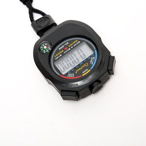 Futbol yüzme koşu için spor eğitimi için toptan taşınabilir dijital Stopwatches LCD ekran Mini tek tur bölünmüş - Product Image 4