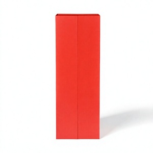 Caja de Calendario de Adviento de Cartón Rojo Cuadrado, 24 Días, Autoensamblable, Reutilizable, Caja de Regalo con Cajones para Almacenamiento y Manualidades - Product Image 3