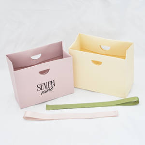 Imágenes Reales, NUEVA LLEGADA, Bolsas de Papel Especiales con Asas de Cinta para Regalo, Bolsas Pequeñas con Logotipos, Impresión Offset Personalizada - Product Image 5