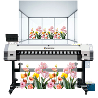 Graphking Fabrication 1.8m 6ft Grand Format Rouleau à Rouleau Imprimante Uv Impression Bannière Vinyle Toile Bâche Traceur Prix de la Machine