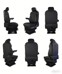 Silla Giratoria de Capitán para Autocaravana, de Cuero Auténtico, Resistente, 360 Grados °   Asiento del Conductor <span class=keywords><strong>Ford</strong></span> <span class=keywords><strong>Transit</strong></span> - Product Image 4