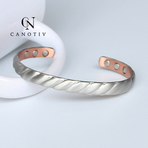 99.9% Pure <strong>Copper</strong> Magnetic <strong>Bracelet</strong> <strong>Health</strong> Bio Energy Jewelry Healing Charms Men Magnetic Therapy <strong>Bracelet</strong> Women - Product Image 3