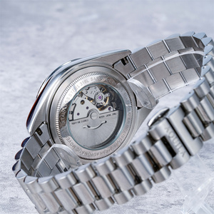 Dial luminoso clásico tendencia hombres y mujeres impermeable Luxus Uhr Logo personalizado bebé azul Vdear reloj automático hombres - Product Image 6