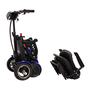 Scooter électrique tout-terrain KSM-905B pour personnes âgées et handicapées, pliable, compact, longue autonomie, commande en gros - Product Image 3