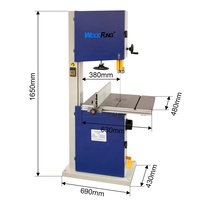 Scie à ruban électrique MJ344 pour le bois, scie à ruban verticale pour le bois