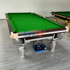 Chất Liệu Gỗ Rắn Trung Quốc Phong Cách Màu Đen <span class=keywords><strong>8</strong></span> Bóng Bàn Hồ Bơi Trong Nhà 9ft Kích Thước Tiêu Chuẩn Chất Lượng Cao Snooker Bàn Bida Cho Câu Lạc Bộ - Product Image 6