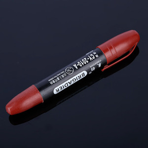 Rotulador Brigadier Cy-200-A Permanente a Base de Aceite, Tinta Gruesa Roja, Negra y Azul para Escribir y Etiquetar - Product Image 1