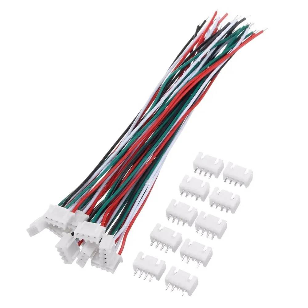 Đầu Nối Molex 2510 4 Chân Cụm Cáp Nhảy 4 Dây Cáp Truyền Thông 15Cm-2.54Mm