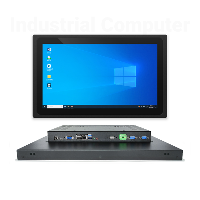 All One Flagship Fully-Sealed Industrial Panel PC Wall-Mounted Capacitive/Resistive Touch Screen Embedded Control Computer