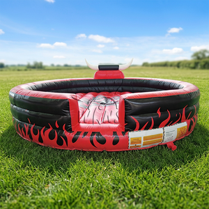 Tapis de combat de tauromachie gonflable WINSUN, jeu de trampoline rebondissant en PVC, certifié CE, capacité 200 kg - Product Image 1