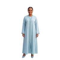Nouvelle Abaya en Dentelle 2026, Ensemble Deux Pièces avec Robe Intérieure, Abaya Modeste, Vêtements Islamiques de Dubaï, Abaya Aïd, Robe Musulmane pour Femme, Vente en Gros