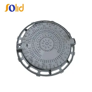 Locking Manhole Covers Locking EN124 D400 Heavy Duty Ductile Iron Standard Manhole Cover Foundry