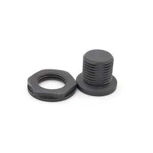 Professional Manufacturer hex bolts fasteners Black PTFE Tefloned Stud Bolts and Nuts