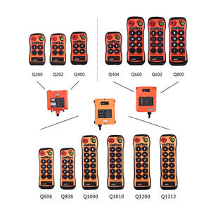 Control Remoto Inalámbrico Industrial LCC Q200Q400Q600Q602 con Código de Aprendizaje, Transmisor Único para Polipastos Eléctricos, Grúas y Elevadores - Product Image 1