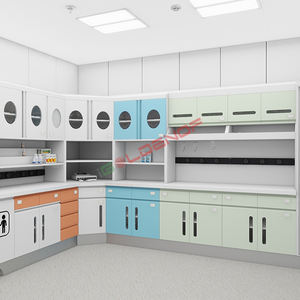 Gabinetes Dentales Personalizados IGOODENOF para Hospitales y Clínicas, <span class=keywords><strong>Torre</strong></span> Médica de Madera y Acero Inoxidable, Cajones con Cerradura para Montaje en Pared, Ecológicos - Product Image 2