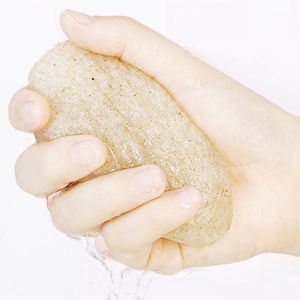 OEM 100% Éponge Konjac naturelle Sans cruauté Vegan Serviettes nettoyantes pour le visage Équilibre des <span class=keywords><strong>graines</strong></span> <span class=keywords><strong>de</strong></span> noix Huile pour la peau <span class=keywords><strong>Loofah</strong></span> goutte d'eau - Product Image 3