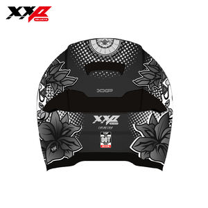Casques de moto intégraux NEUFS avec grand spoiler, double visière, boucle à dégagement rapide, tailles S-XXL, XXP KONG CALAVERA DOT ABS - Product Image 5