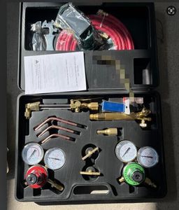 Khí Hàn Và Cắt <span class=keywords><strong>Torch</strong></span> Kit Oxy Axetylen Oxy Hàn Chuyên Nghiệp Set Mang Trường Hợp Cắt Set - Product Image 3