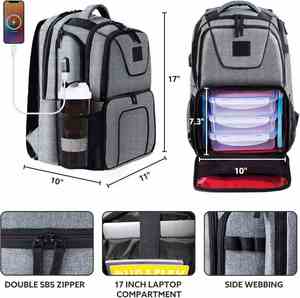 Personalized High Quality Waterproof Insulated Lunch Fitness Backpack / Meal Prep Cooler Bags for Adult - Product Image 2