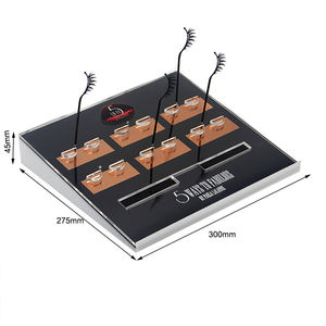 काउंटरटॉप सुंदर ऐक्रेलिक मेकअप कॉस्मेटिक डिस्प्ले क्लासिक आईलैश डिस्प्ले स्टैंड आईलैश 6 लैश स्टिक ऑर्गनाइज़र के साथ - Product Image 2