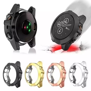 Funda Protectora para Reloj <span class=keywords><strong>Garmin</strong></span> <span class=keywords><strong>Fenix</strong></span> <span class=keywords><strong>5</strong></span>, Carcasa de TPU Galvanizada para <span class=keywords><strong>Garmin</strong></span> <span class=keywords><strong>Fenix</strong></span> <span class=keywords><strong>5</strong></span> Plus - Product Image 3