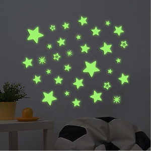 Autocollants lumineux Star Glow, autocollants muraux DIY amovibles, imperméables, écologiques, <span class=keywords><strong>de</strong></span> haute qualité - Product Image 5
