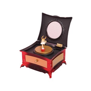 Creative Classic Dressing Table <b>Music</b> <b>Box</b> With Rotating Dancing Girl And Mirror Drawer For Girls Birthday Gift - Product Image 4