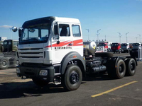 Camion lourd d'occasion 6*4 380HP Beiben Camion tracteur d'occasion Châssis de camion pour la Tanzanie