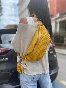 Eco Friendly Leather Sling <b>Bag</b> for Women Durable Crossbody Handbag for Travel <b>Work</b> and Daily Carry Available At Reasonable Price - Product Image 3
