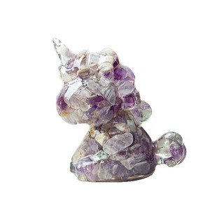 <span class=keywords><strong>Unicornio</strong></span> <span class=keywords><strong>de</strong></span> resina <span class=keywords><strong>de</strong></span> grava <span class=keywords><strong>de</strong></span> cristal natural al por mayor, decoración del hogar, decoración <span class=keywords><strong>de</strong></span> resina <span class=keywords><strong>de</strong></span> cristal <span class=keywords><strong>de</strong></span> dibujos animados - Product Image 5