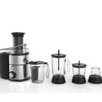 Multifunctionele 4 In 1 Roestvrijstalen Hele Appel Oranje Fruit Verwerking Elektrische Juicer Afzuigmachine