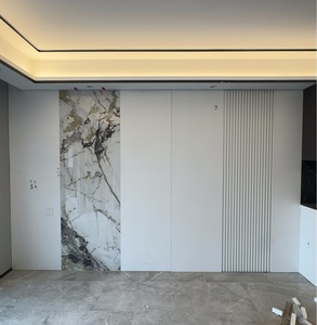 Tiên tiến ngọc bích xanh đốt đá Đánh Bóng Bàn Ăn Hiện Đại ngoài trời căn hộ nhà bếp khách sạn lối vào nền - Product Image 6