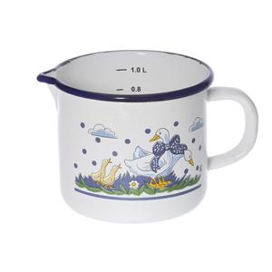 Milk Pot With Spout 1.0 L Goose Luck Design <b>Measuring</b> Cup - Product Image 1