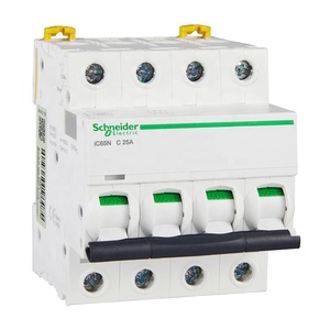 Disjoncteur miniature Schneider Acti9 IC65N A9F18363 3P C63A 6kA MCB Protection contre les surcharges et les courts-circuits triphasés AC400V - Product Image 1