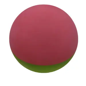 Bola de juguete de goma de Squash hueca con logo, regalo de promoción, Bola de mano en la escuela, venta al por mayor, envío directo