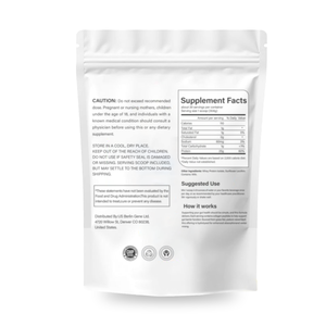 Poudre de protéines de collagène issue de bovins nourris à l'herbe, saveur vanille, 522g - Product Image 2