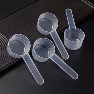 Cuchara Medidora de Plástico Blanca para Polvo, <span class=keywords><strong>20</strong></span> Gramos, 40 ml, Venta al por Mayor - Product Image 2