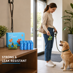 Bolsas para Desechos de Perros PCR de Fabricación Personalizada, con Perforación de Fácil Desgarro, para Marcas Minoristas y Compradores Mayoristas - Product Image 1