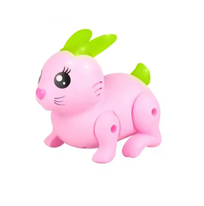 Jouets pour bébés et enfants Jouets amusants en plastique pour animaux, lapins intelligents, robots électriques, jouets avec oreilles tremblantes, lumière et musique - Product Image 1